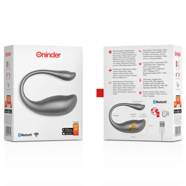 Nairobi Huevo Vibrador Negro - APP Gratuita | Oninder
