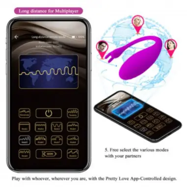 Catalina Masajeador Free APP Lila | Pretty Love