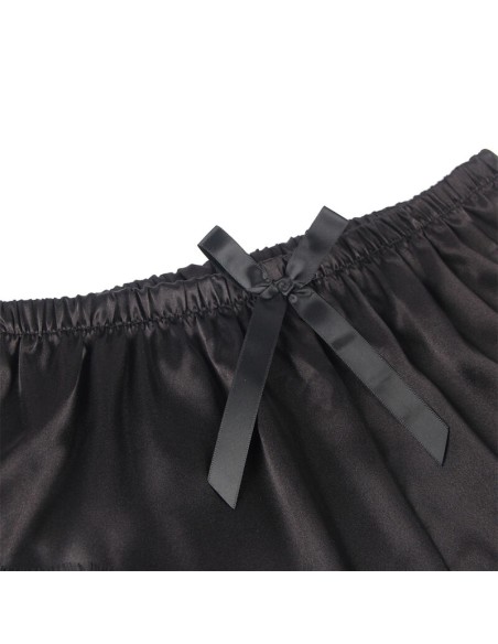 SUBBLIME - 953942 PIJAMA SEXY SATEN Y ENCAJE NEGRO L/XL SUBBLIME SETS