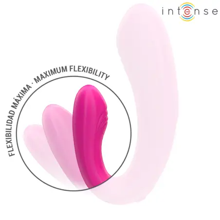 Janet Estimulador y Vibrador Dual en Forma de u con Control