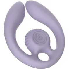 SNAIL VIBE - GIZI DÚO ESTIMULADOR DE PAREJAS CONTROL REMOTO LILA