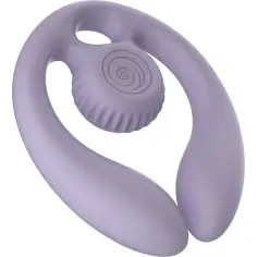SNAIL VIBE - GIZI DÚO ESTIMULADOR DE PAREJAS CONTROL REMOTO LILA 2