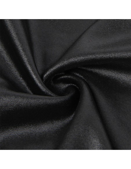 SUBBLIME - 954406 VESTIDO BONDAGE DE CUERO NEGRO S/M SUBBLIME DRESSES