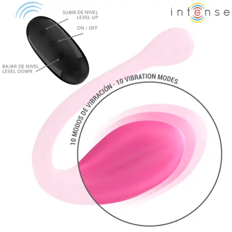 Janice Huevo Vibrador u Doble Estimulación 10 Vibraciones