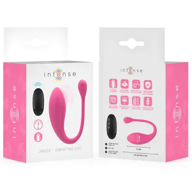 Janice Huevo Vibrador u Doble Estimulación 10 Vibraciones