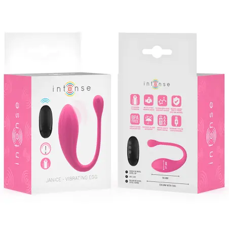 Janice Huevo Vibrador u Doble Estimulación 10 Vibraciones