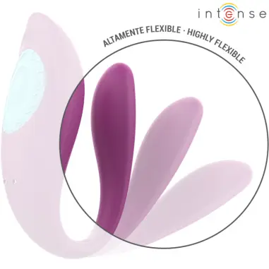 Annie Estimulador & Vibrador Forma de u Morado Control