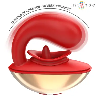 Mariah Vibrador & Estimulador en Forma de u 10 Vibraciones