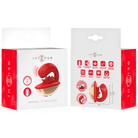 Mariah Vibrador & Estimulador en Forma de u 10 Vibraciones