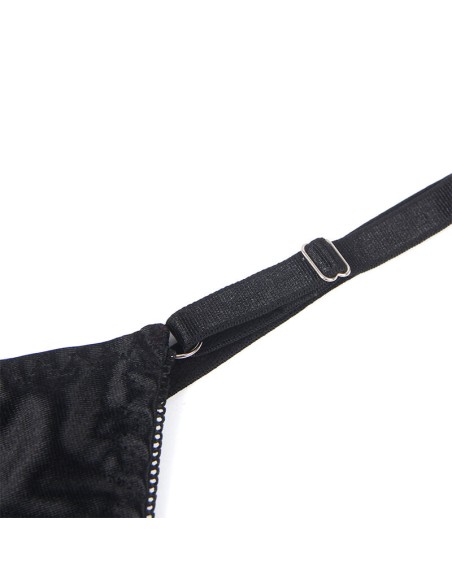 SUBBLIME - 955205 SET SUJETADOR CON LAZO NEGRO AJUSTABLE L/XL SUBBLIME SETS