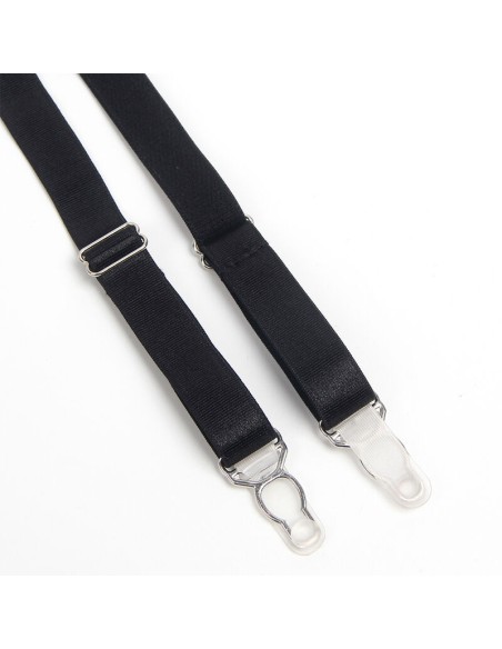 SUBBLIME - 955236 SET SUJETADOR CON LIGUERO BONDAGE NEGRO S/M SUBBLIME SETS
