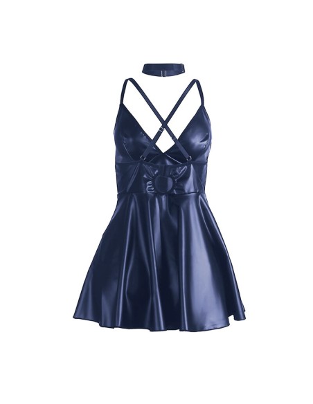 SUBBLIME - 955410 VESTIDO CON TIRANTES DE CUERO AZUL S/M SUBBLIME DRESSES