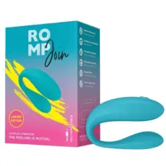 ROMP - JOIN VIBRADOR PARA PAREJAS TURQUESA 2