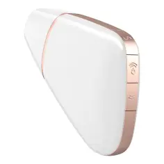 SATISFYER - LOVE TRIANGLE ESTIMULADOR Y VIBRADOR BLANCO 2
