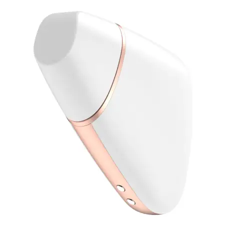 Love Triangle Estimulador y Vibrador Blanco | Satisfyer