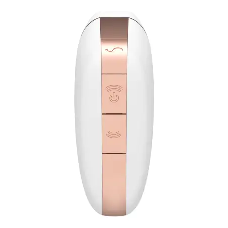 Love Triangle Estimulador y Vibrador Blanco | Satisfyer
