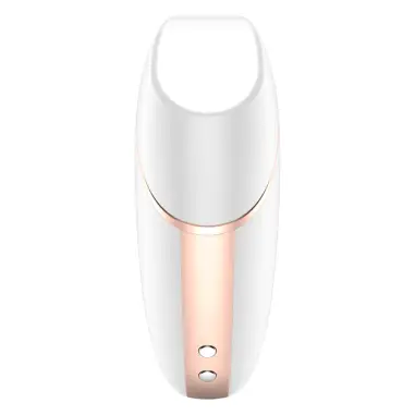 Love Triangle Estimulador y Vibrador Blanco | Satisfyer