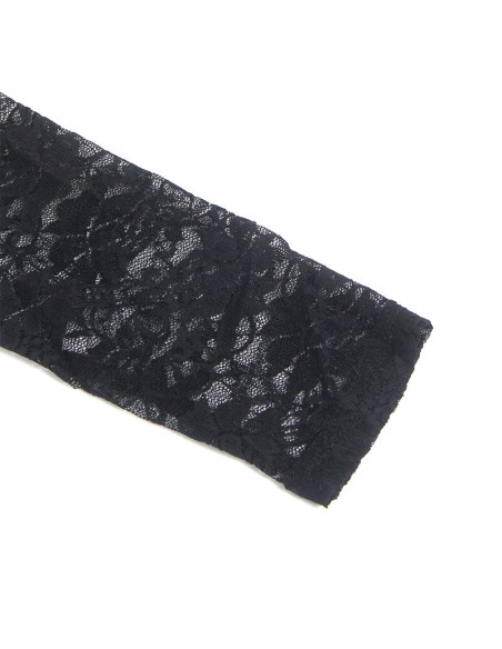 SUBBLIME - 955595 VESTIDO DE MANGA LARGA CON ENCAJE NEGRO S/M SUBBLIME DRESSES