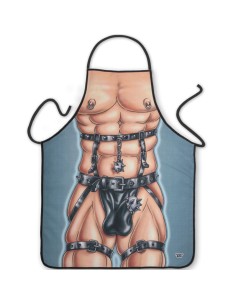 DIABLO PICANTE - DELANTAL SADO MASCULINO DIABLO PICANTE