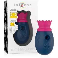 INTENSE - ESTIMULADOR CLÍTORIS 10 MODOS DE SUCCIÓN Y LICKING - AZUL 2