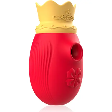 Estimulador Clítoris 10 Modos de Succión y Licking - Rojo