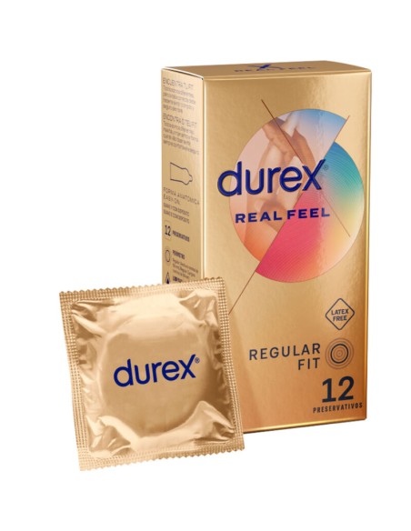 DUREX - REAL FEEL 12 UNIDADES DUREX CONDOMS