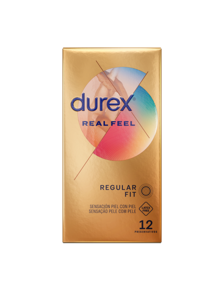 DUREX - REAL FEEL 12 UNIDADES DUREX CONDOMS