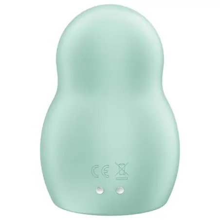 Pro To Go 1 Estimulador y Vibrador Doble Verde | Satisfyer