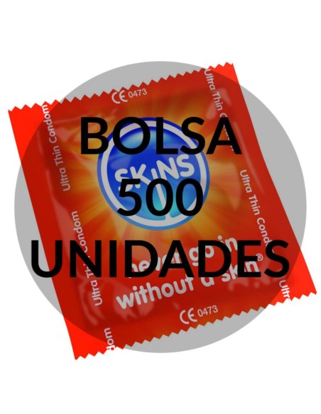 SKINS - PRESERVATIVO ULTRA FINO BOLSA 500 UDS SKINS