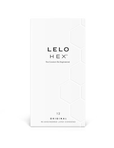 LELO - HEX PRESERVATIVO CAJA 12 UDS LELO