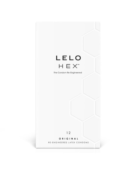 LELO - HEX PRESERVATIVO CAJA 12 UDS LELO