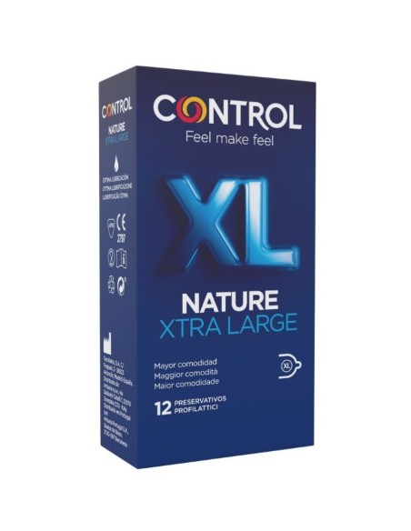 CONTROL - ADAPTA NATURE XL PRESERVATIVOS 12 UNIDADES CONTROL CONDOMS