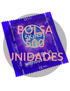 SKINS - PRESERVATIVO XXL BOLSA 500 UDS SKINS 2