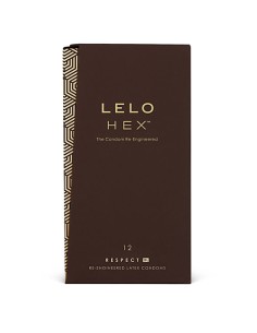 LELO - HEX PRESERVATIVO RESPECT XL 12 PACK LELO