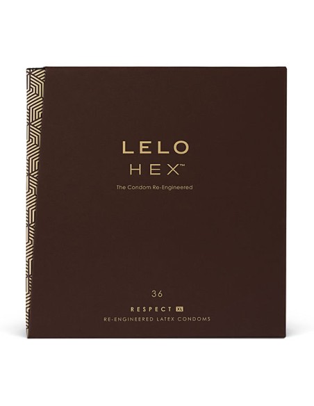 LELO - HEX PRESERVATIVO RESPECT XL 36 PACK LELO