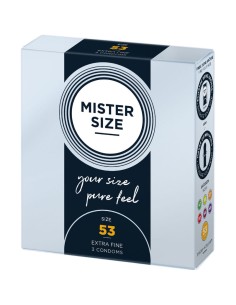 MISTER SIZE - PRESERVATIVOS TALLA M 53 MM (3 UNIDADES) MISTER SIZE 2
