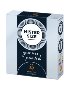 MISTER SIZE - PRESERVATIVOS TALLA L 57 MM (3 UNIDADES) MISTER SIZE 2