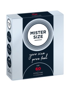 MISTER SIZE - PRESERVATIVOS TALLA XL 60 MM (3 UNIDADES) MISTER SIZE