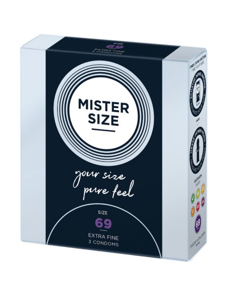 MISTER SIZE - PRESERVATIVOS TALLA XXXL 69 MM (3 UNIDADES) MISTER SIZE