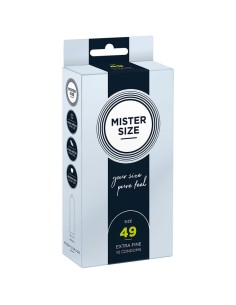 MISTER SIZE - PRESERVATIVOS TALLA S 49 MM (10 UNIDADES) MISTER SIZE