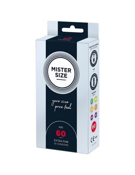 MISTER SIZE - PRESERVATIVOS TALLA XL 60 MM (10 UNIDADES) MISTER SIZE