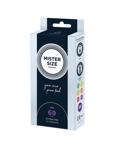 MISTER SIZE - PRESERVATIVOS TALLA XXXL 69 MM (10 UNIDADES) MISTER SIZE