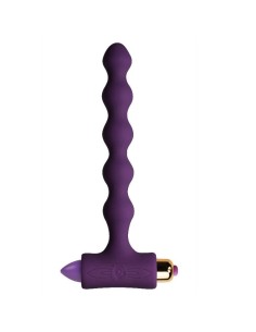 ROCKS-OFF - PLUG ANAL CON VIBRACIÓN Y ONDULACIONES PETITE SENSATIONS PEARLS ROCKS-OFF