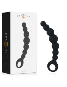 INTENSE - ANAL BEADS MAX NEGRO INTENSE ANAL TOYS