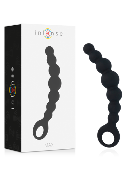 INTENSE - ANAL BEADS MAX NEGRO INTENSE ANAL TOYS