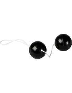 SEVEN CREATIONS - SUPERSOFT BOLAS ORGASMICAS NEGRO SEVEN CREATIONS