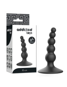 ADDICTED TOYS - ANAL SEXUAL PLUG 10 CM NEGRO ADDICTED TOYS