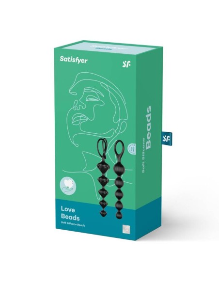 SATISFYER - LOVE BEADS NEGRO SATISFYER BEADS