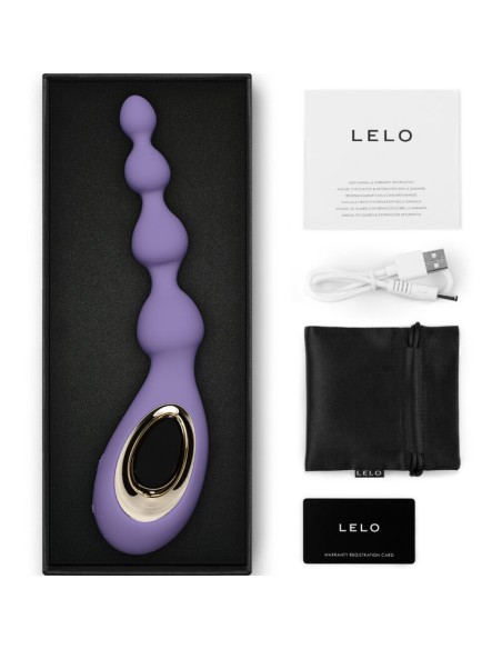 LELO - SORAYA BEADS MASAJEADOR ANAL VIOLETA LELO
