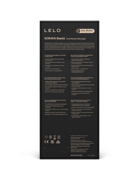LELO - SORAYA BEADS MASAJEADOR ANAL NEGRO LELO